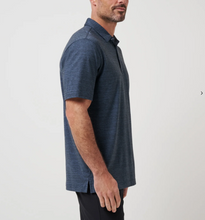 Load image into Gallery viewer, Travis Mathews TX LCCS Men's Heater Polo - Blue