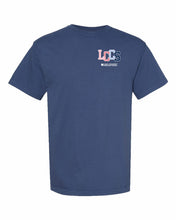 Load image into Gallery viewer, 1980 Patchwork Blue Tshirt
