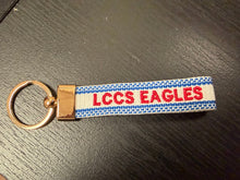 Load image into Gallery viewer, LCCS Eagles Loop Keychain
