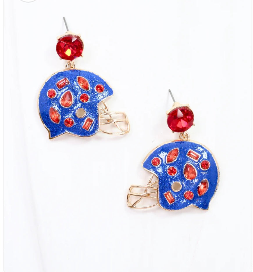 Helmet Earrings