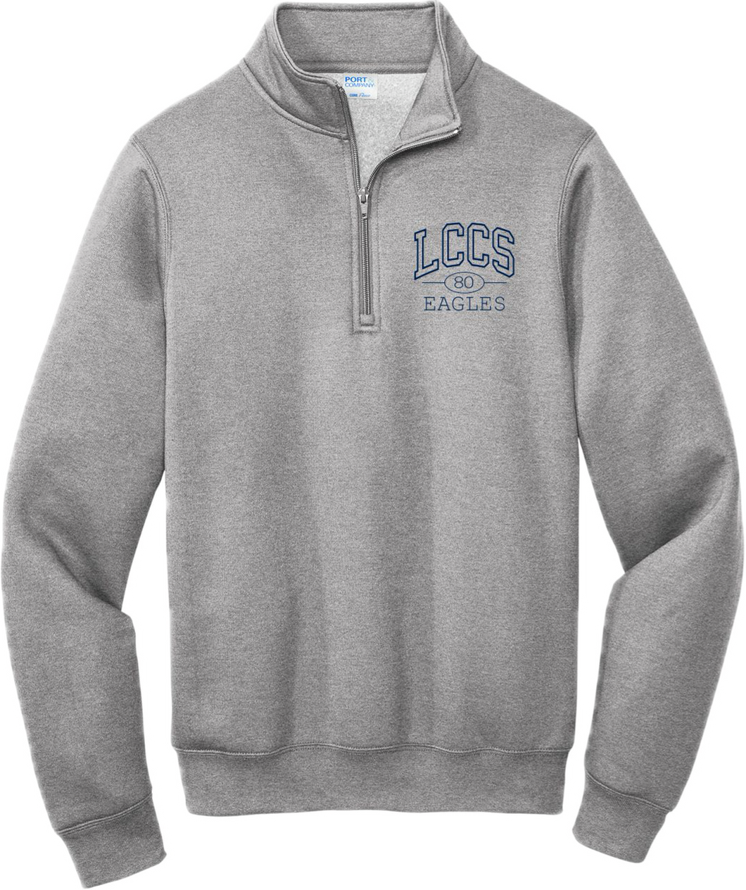 LCCS Grey 1/4 Zip