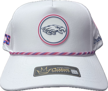 Load image into Gallery viewer, LCCS White Rope Golf Hat
