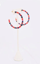 Load image into Gallery viewer, Beaded Hoop Earring

