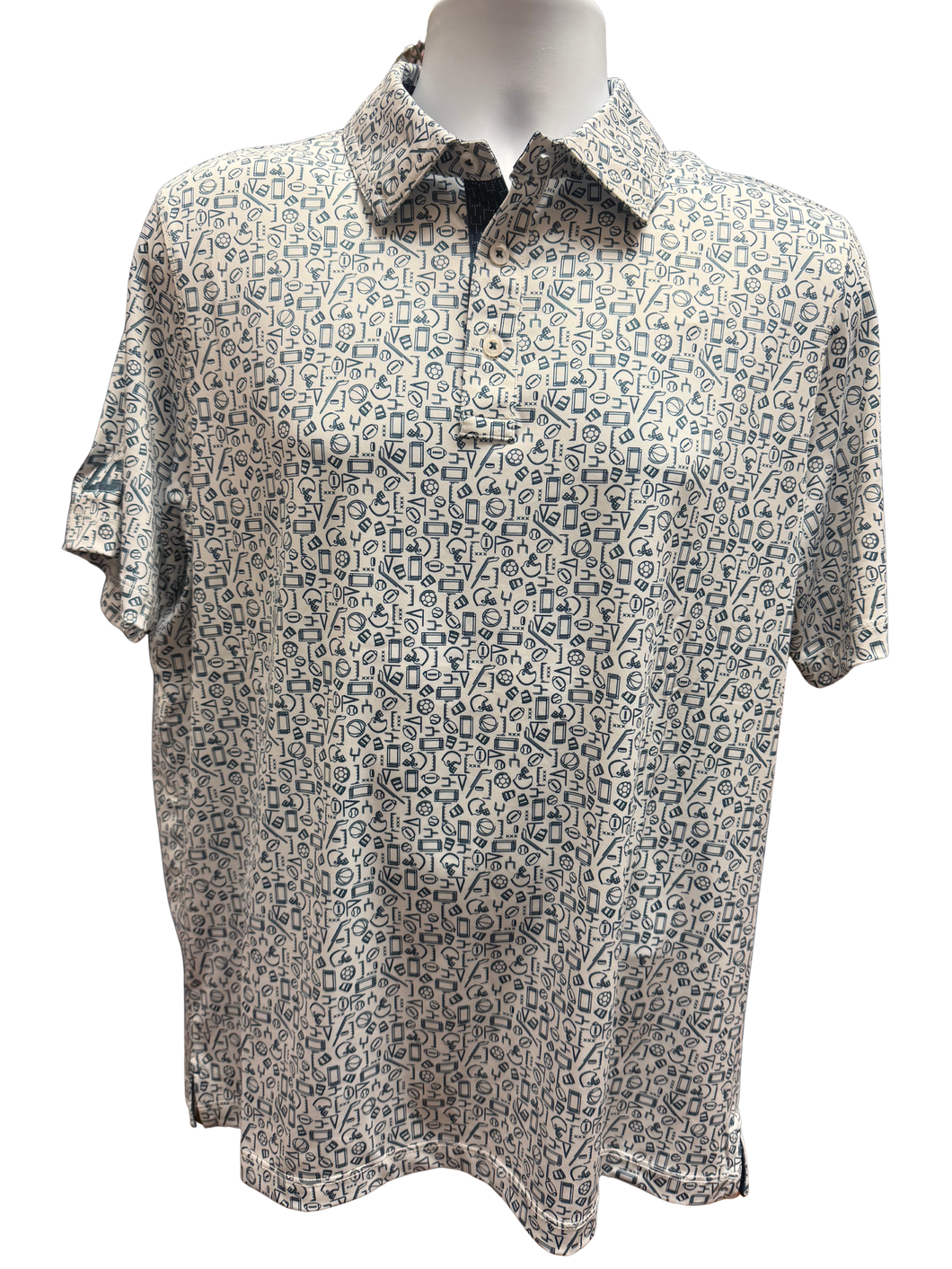 LCCS All Sports White Polo