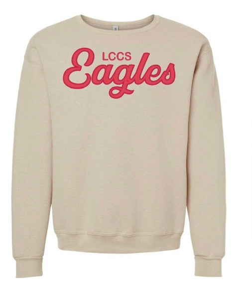 Eagles Red Puff Sweatshirt