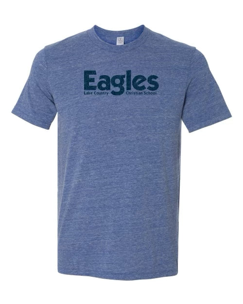 Heather Blue Eagles Tee