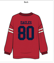 Load image into Gallery viewer, LCCS Varsity Red Long Sleeve shirt
