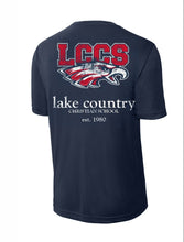 Load image into Gallery viewer, LCCS Texas Blue Back DRI-FIT shirt
