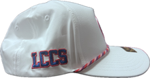 Load image into Gallery viewer, LCCS White Rope Golf Hat
