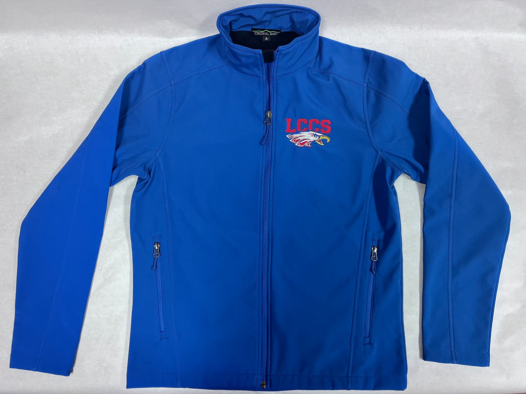 LCCS Royal Blue Soft Shell Jacket - Adults