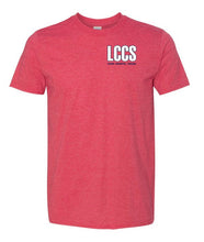Load image into Gallery viewer, Block Eagle Red tShirt
