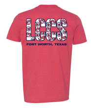 Load image into Gallery viewer, Block Eagle Red tShirt
