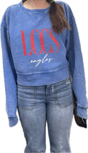 Load image into Gallery viewer, LCCS Blue Boxy Pullover

