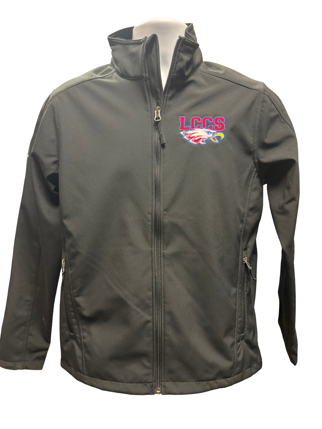 LCCS Black Soft Shell Jacket - Adults