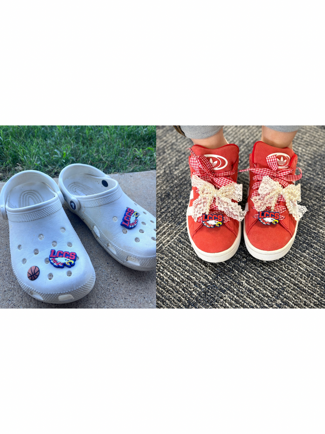 LCCS Croc/Shoe Charms Set