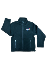 Load image into Gallery viewer, LCCS Black Fleece Jacket - Youth

