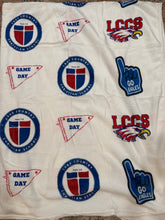 Load image into Gallery viewer, LCCS Fan Fleece Blanket 70x78in
