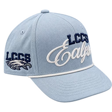 Load image into Gallery viewer, LCCS Light Blue Script Hat
