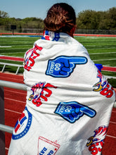 Load image into Gallery viewer, LCCS Fan Fleece Blanket 70x78in
