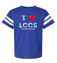 Load image into Gallery viewer, I Love LCCS T-shirt
