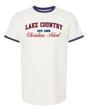 Load image into Gallery viewer, Blue LCCS Ringer Tshirt
