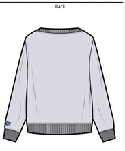 Load image into Gallery viewer, LCCS Script Light Blue Sweatshirt
