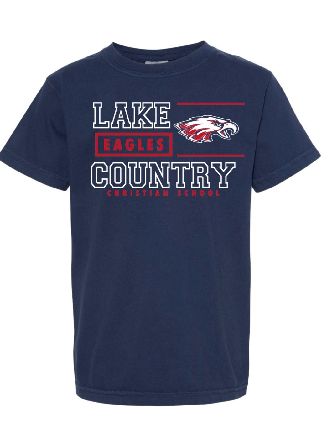 Lake Country Blue Block Tshirt